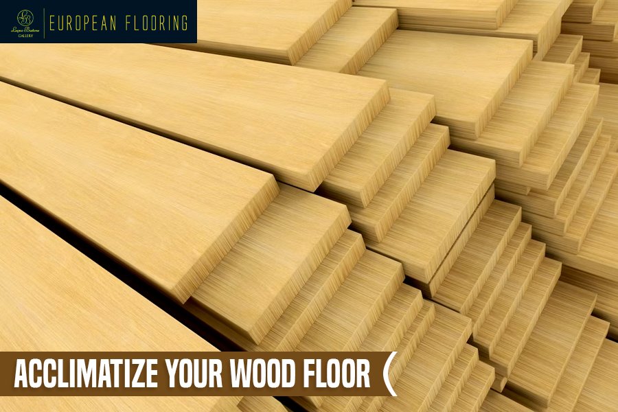 Hardwood floor installation